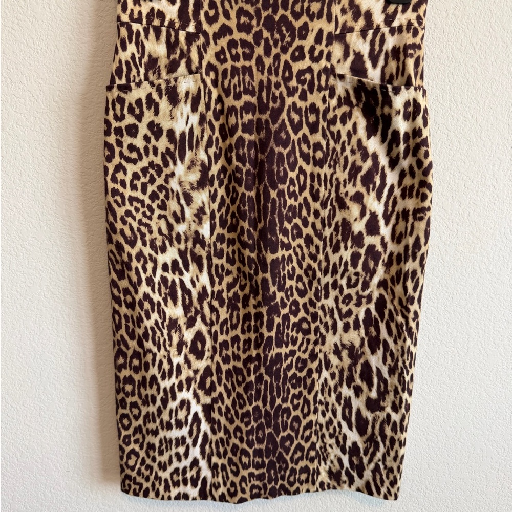 Elie Tahari Animal Print Pencil Skirt